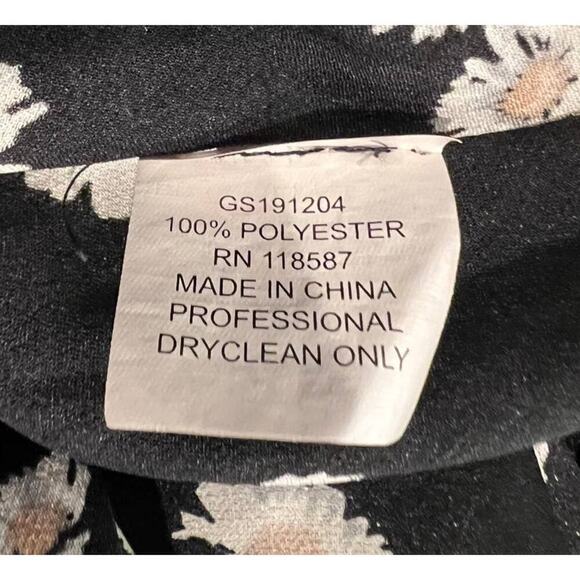 Jason Wu Spring Daisy Handkerchief Hem Dress Size 10 - Picture 6 of 7